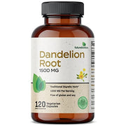 Dandelion Root 1500 MG, 120 Vegetarian Capsules