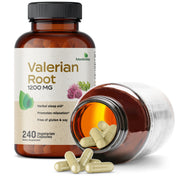 Valerian Root 1200 MG, 240 Vegetarian Capsules