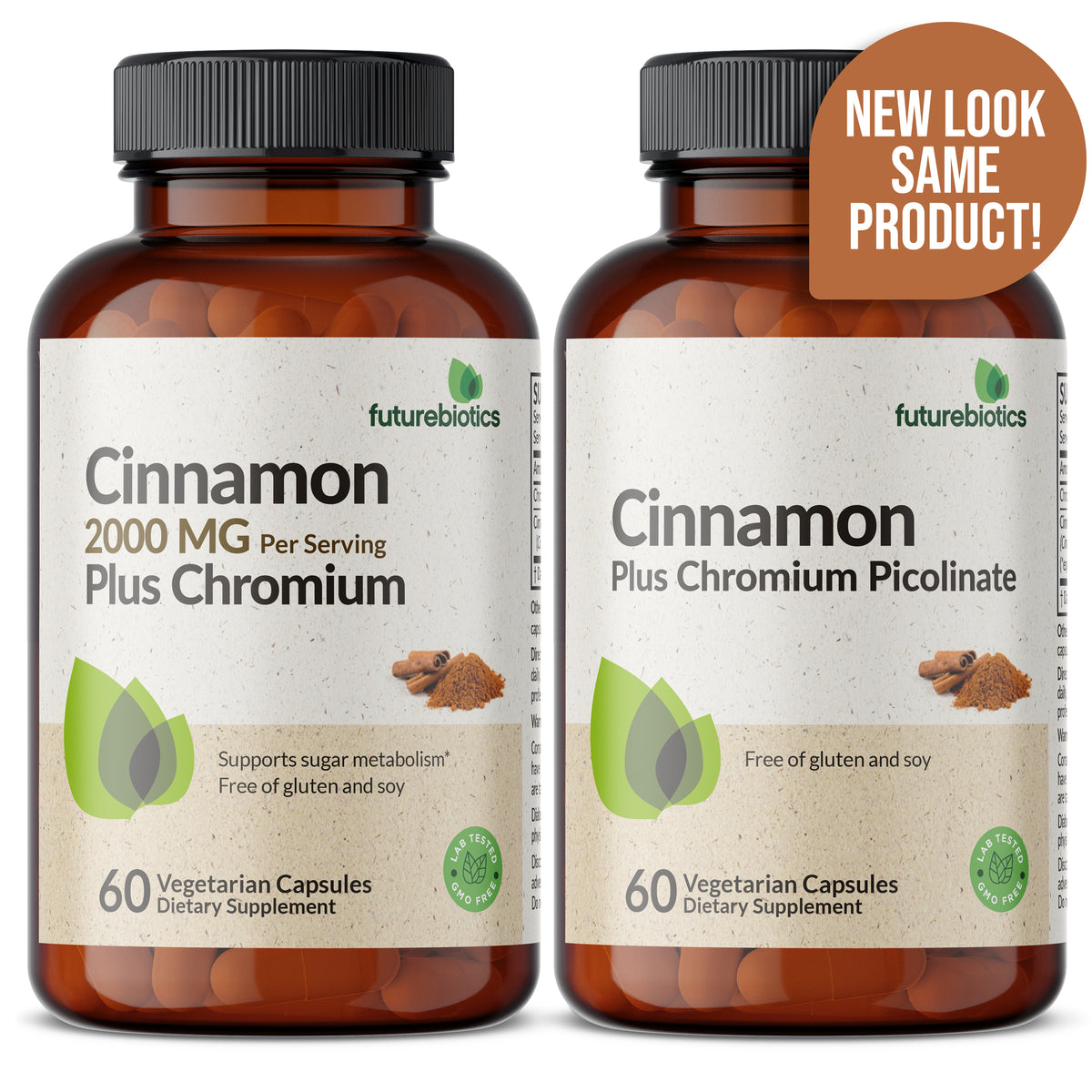 Cinnamon 2000 MG per Serving Plus Chromium Futurebiotics