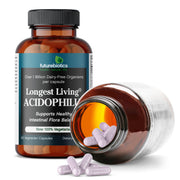 Longest Living Acidophilus Probiotic Supplement, 100 Capsules