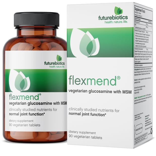 FlexMend Vegetarian Glucosamine with MSM, 90 Tablets