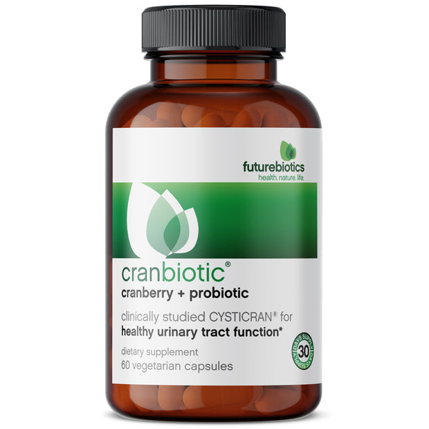 CranBiotic Sugar-Free Cranberry + Probiotic, 60 Capsules