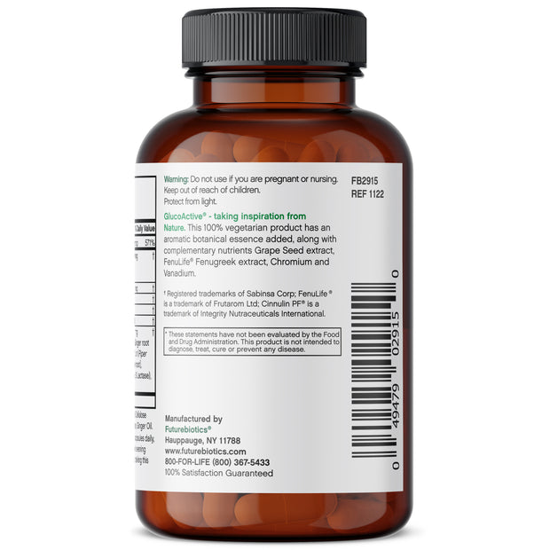 GlucoActive Cinnamon Extract, 60 Capsules