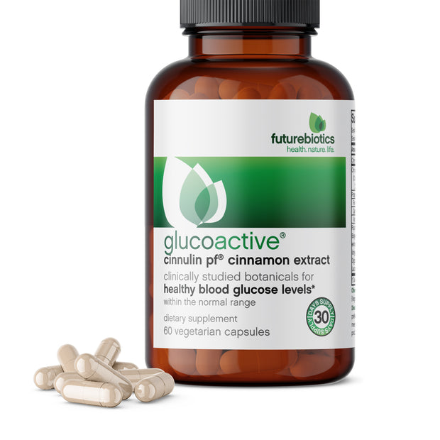 GlucoActive Cinnamon Extract, 60 Capsules