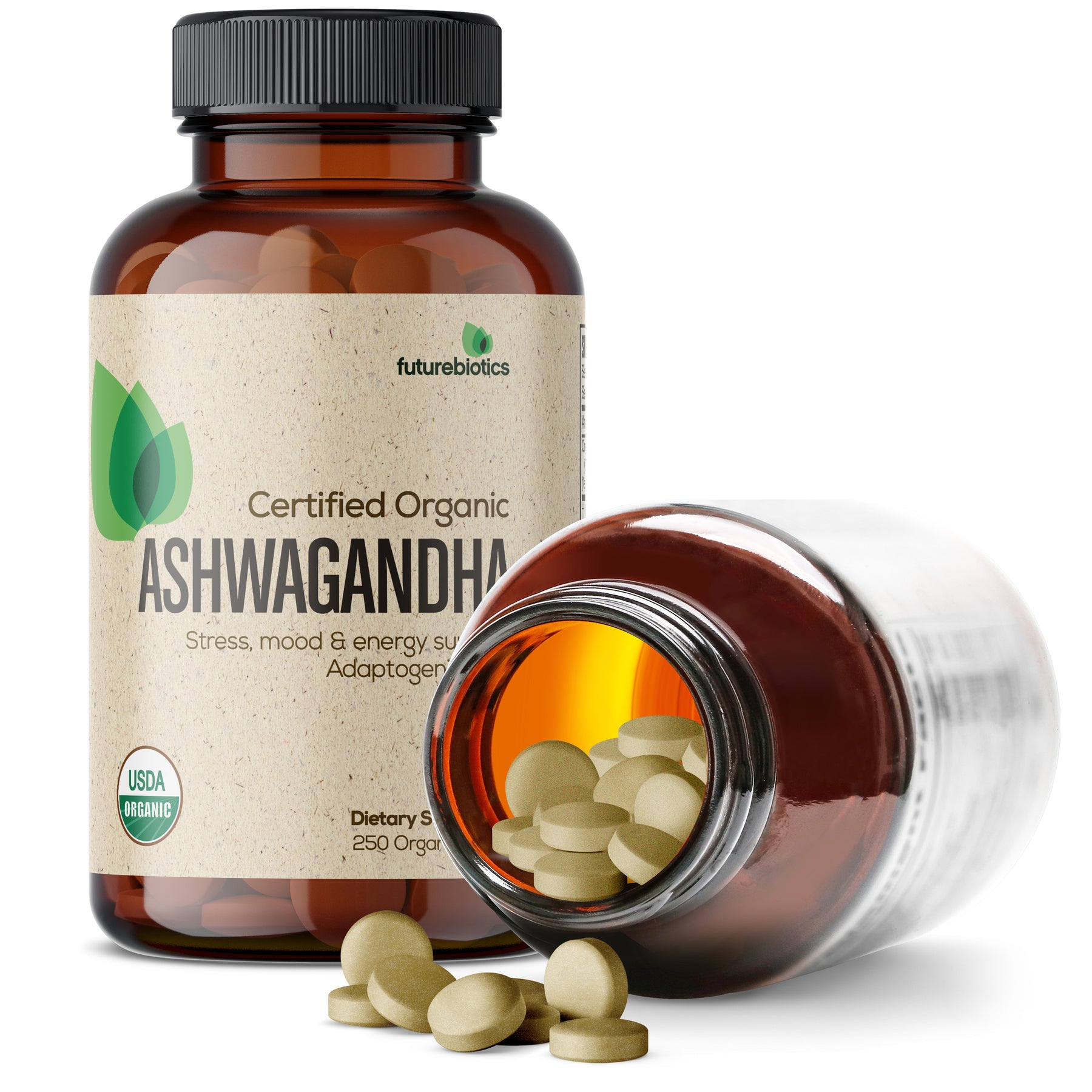 Certified Organic Ashwagandha – Futurebiotics