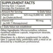 Vitamin K2 (MK7) with D3