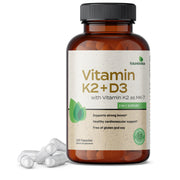 Vitamin K2 (MK7) with D3, 120 Capsules
