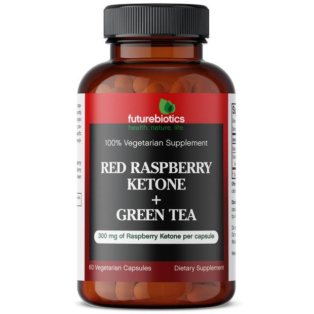 Red Raspberry Ketone + Green Tea, 60 Capsules