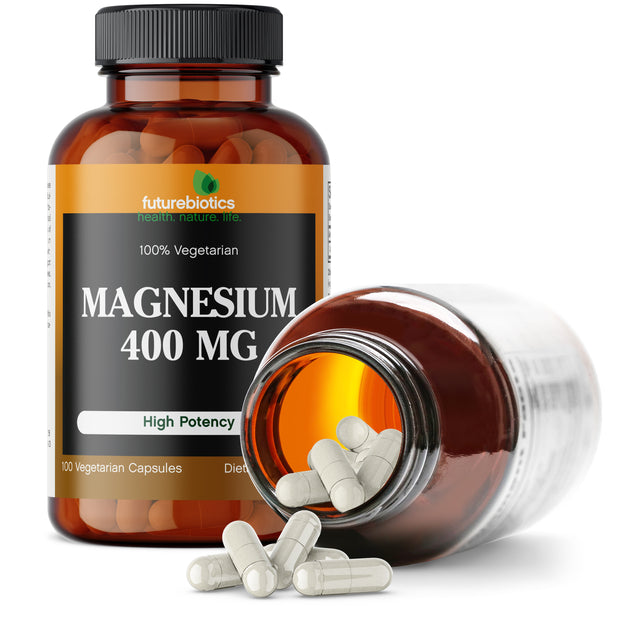 Magnesium 400mg, 100 Capsules