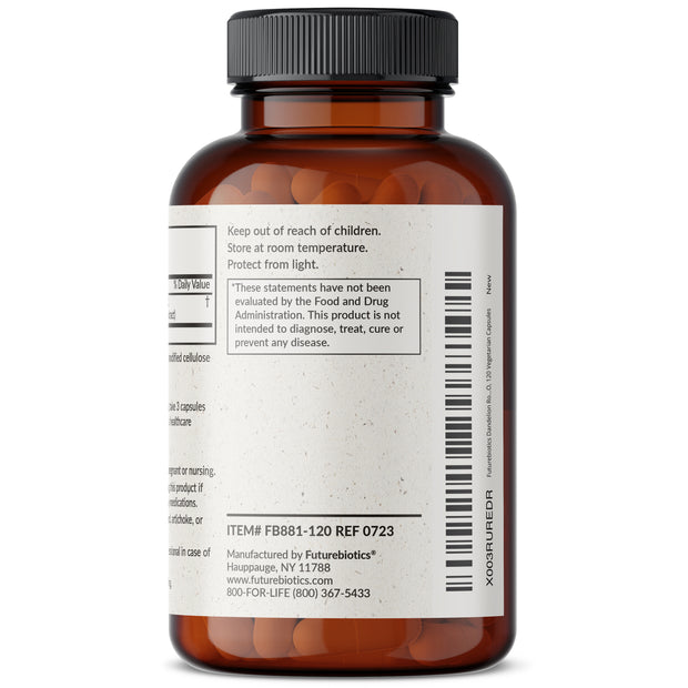 Dandelion Root 1500 MG, 120 Vegetarian Capsules