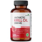 Antarctic Krill Oil 2000mg Extra Strength with Astaxanthin, 120 Softgels