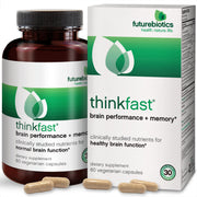 ThinkFast Brain Performance + Memory, 60 Capsules
