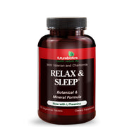 Front View of Futurebiotics Relax & Sleep Support Supplement, 60 Tablets Bottle