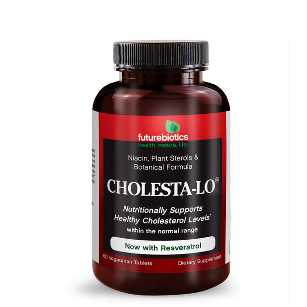 Front View of Futurebiotics Cholesta-Lo Cholesterol Support Bottle