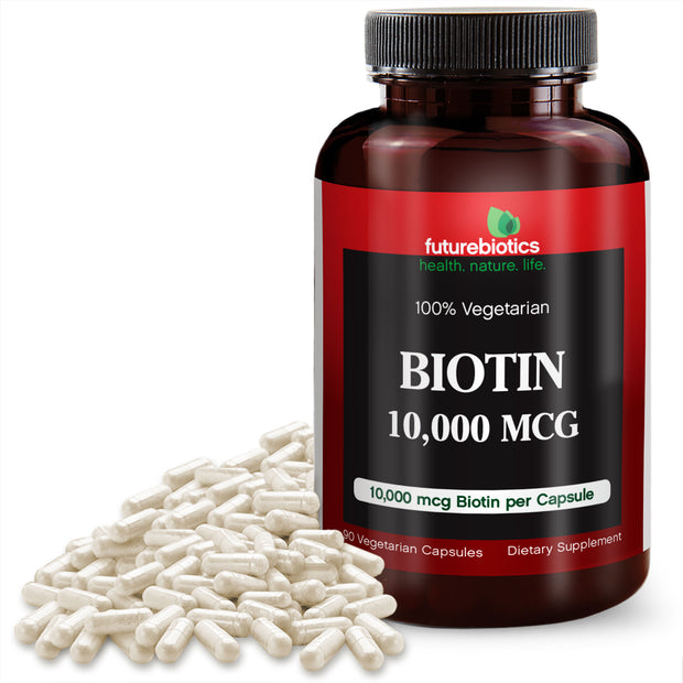 Biotin 10,000 mcg, 90 Vegetarian Capsules
