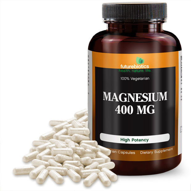 Magnesium 400mg, 200 Capsules