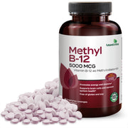 Methyl B12 5000 mcg, 90 Cherry Lozenges